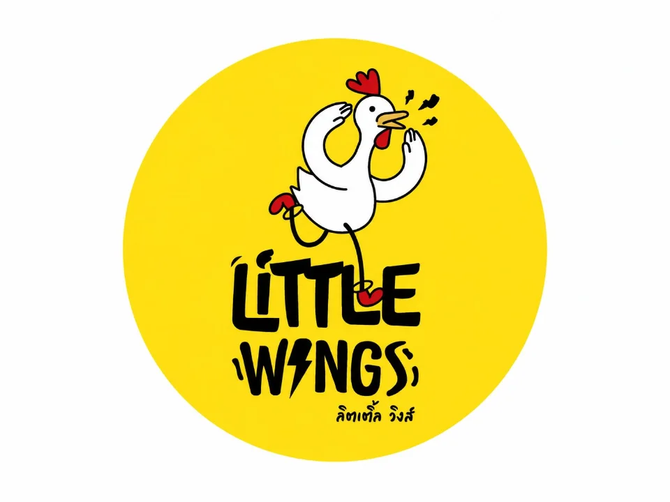 Little Wings : ไก่ทอดเคลือบซอส Fin Fun Fried สนุกฟิน แทบบินได้ รูปภาพร้าน 1